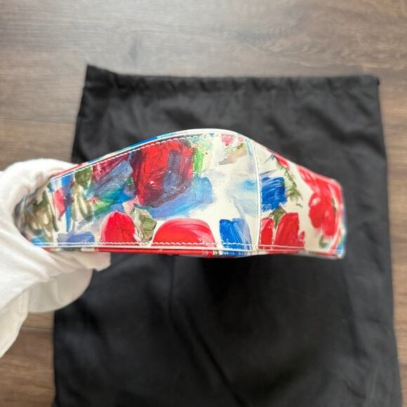 Yves Saint Laurent Floral Multicolor Shoulder Bag - Picture 7 of 13